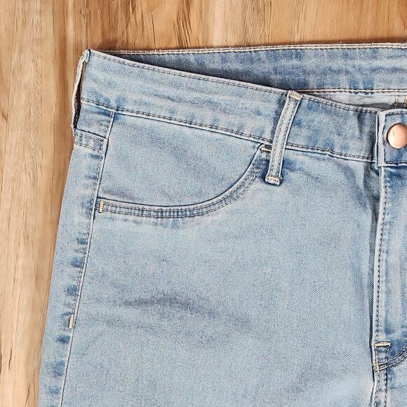 🧚♀️H&M Light Blue Skinny Ankle Jeans Size 14/32 - Picture 4 of 8